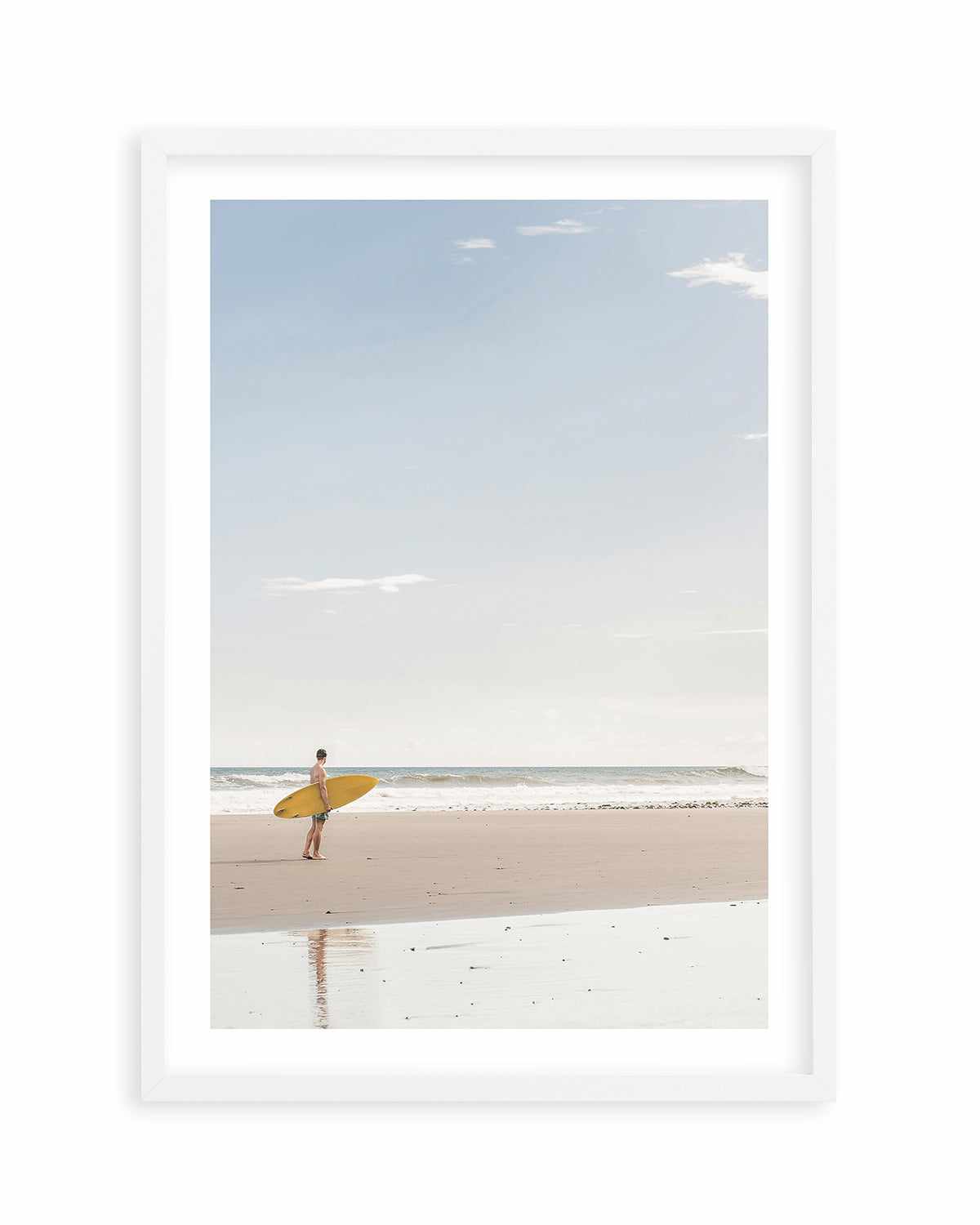 Solo Surf Art Print