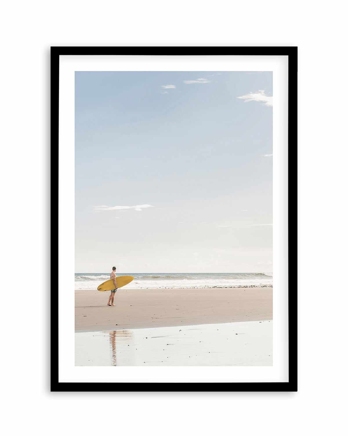 Solo Surf Art Print