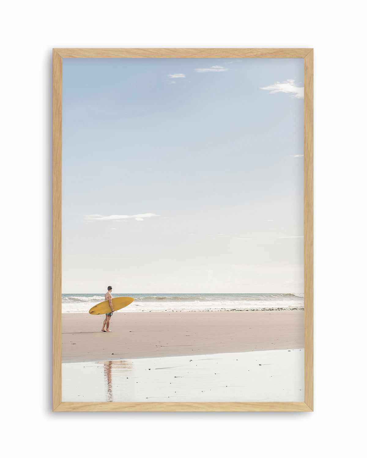 Solo Surf Art Print