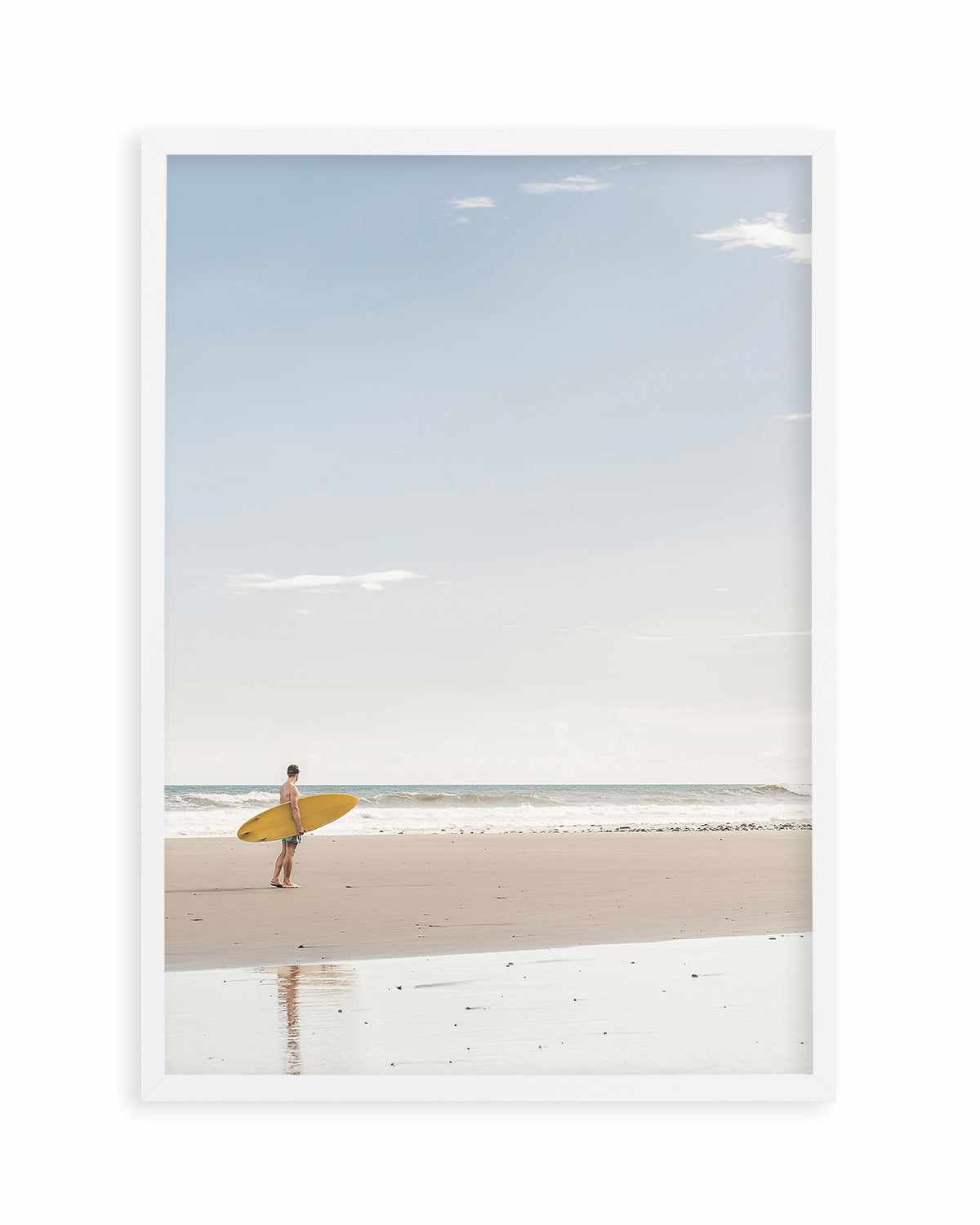 Solo Surf Art Print