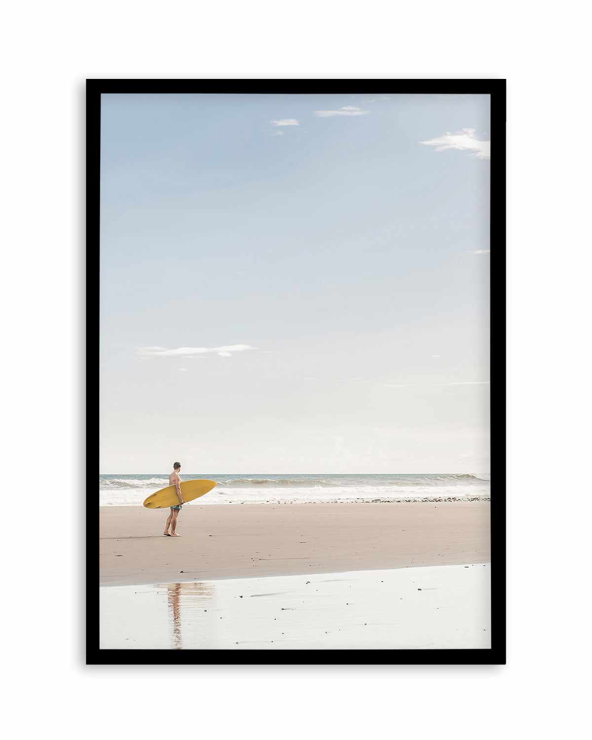 Solo Surf Art Print