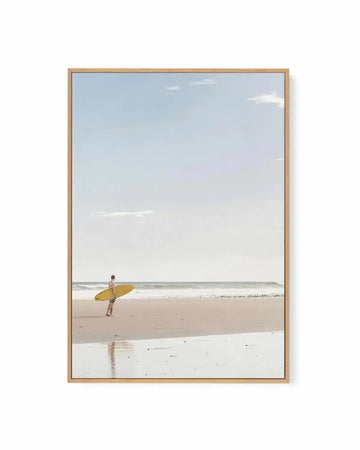 Solo Surf | Framed Canvas Art Print from Olive et Oriel where you can shop wallpaper and artworks online