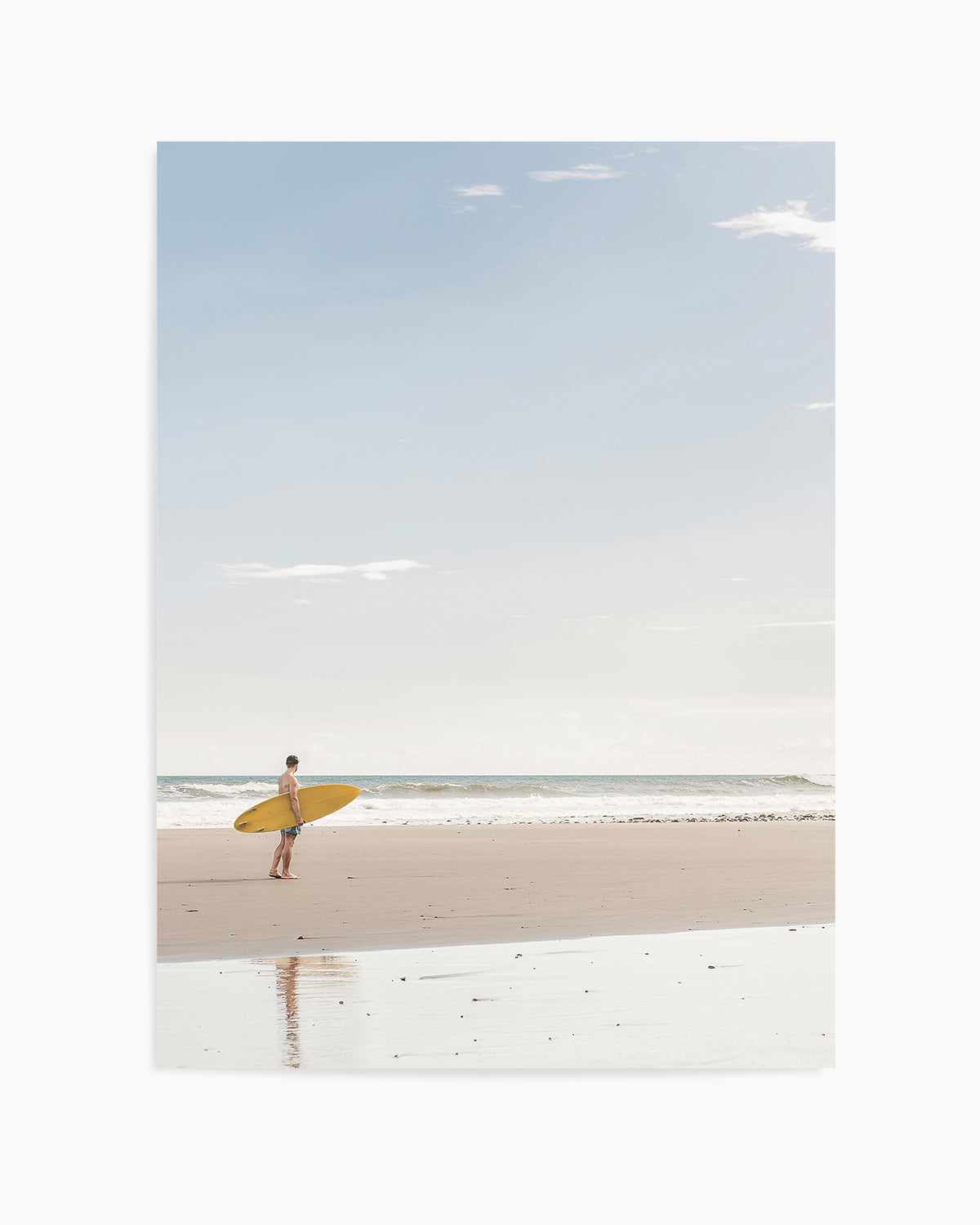 Solo Surf Art Print