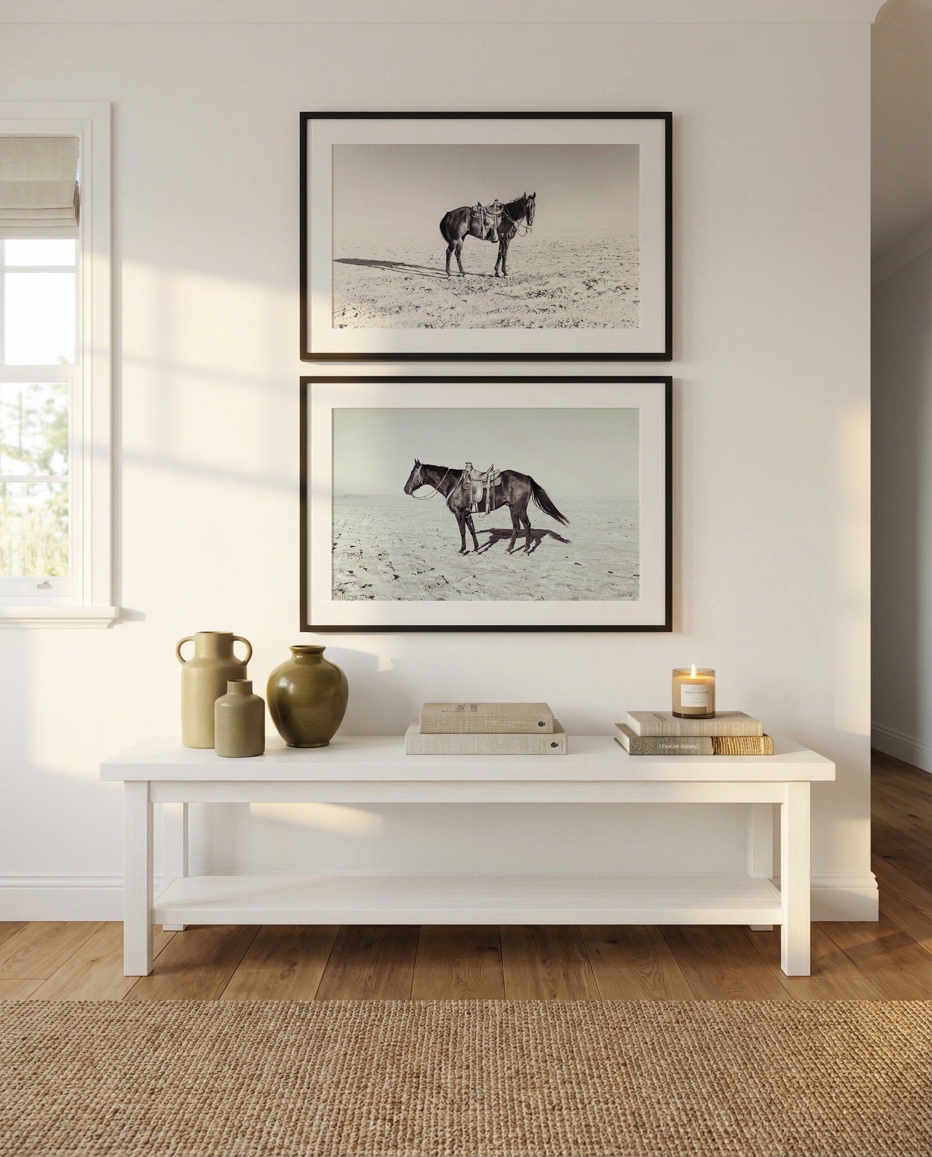 Solo Stang I & II by Rylee Olsen Art Print Set of 2 | Matching Wall Art
