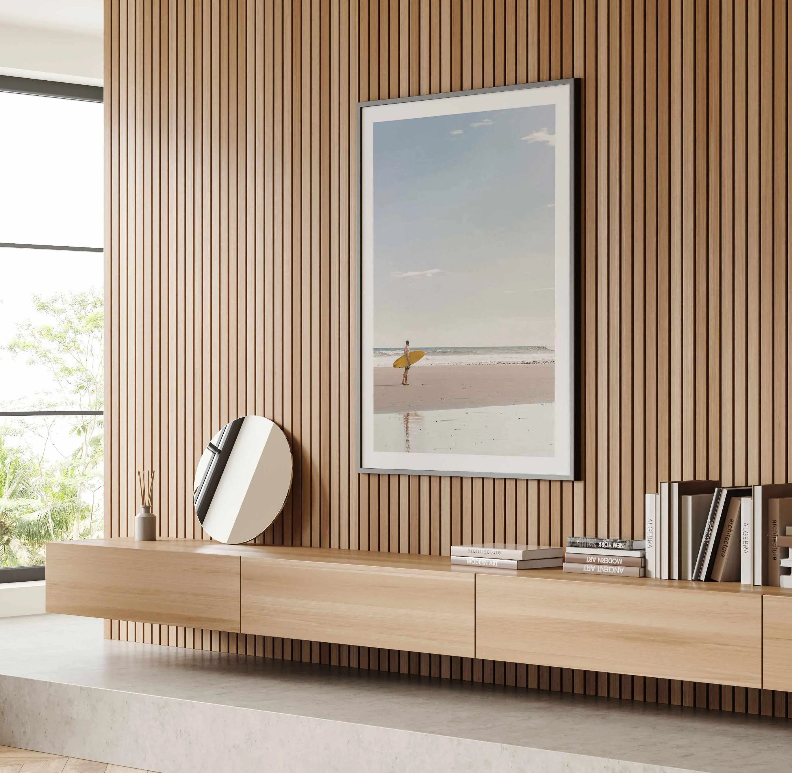 Solo Surf Art Print from Olive et Oriel where you can shop wallpaper and artworks online