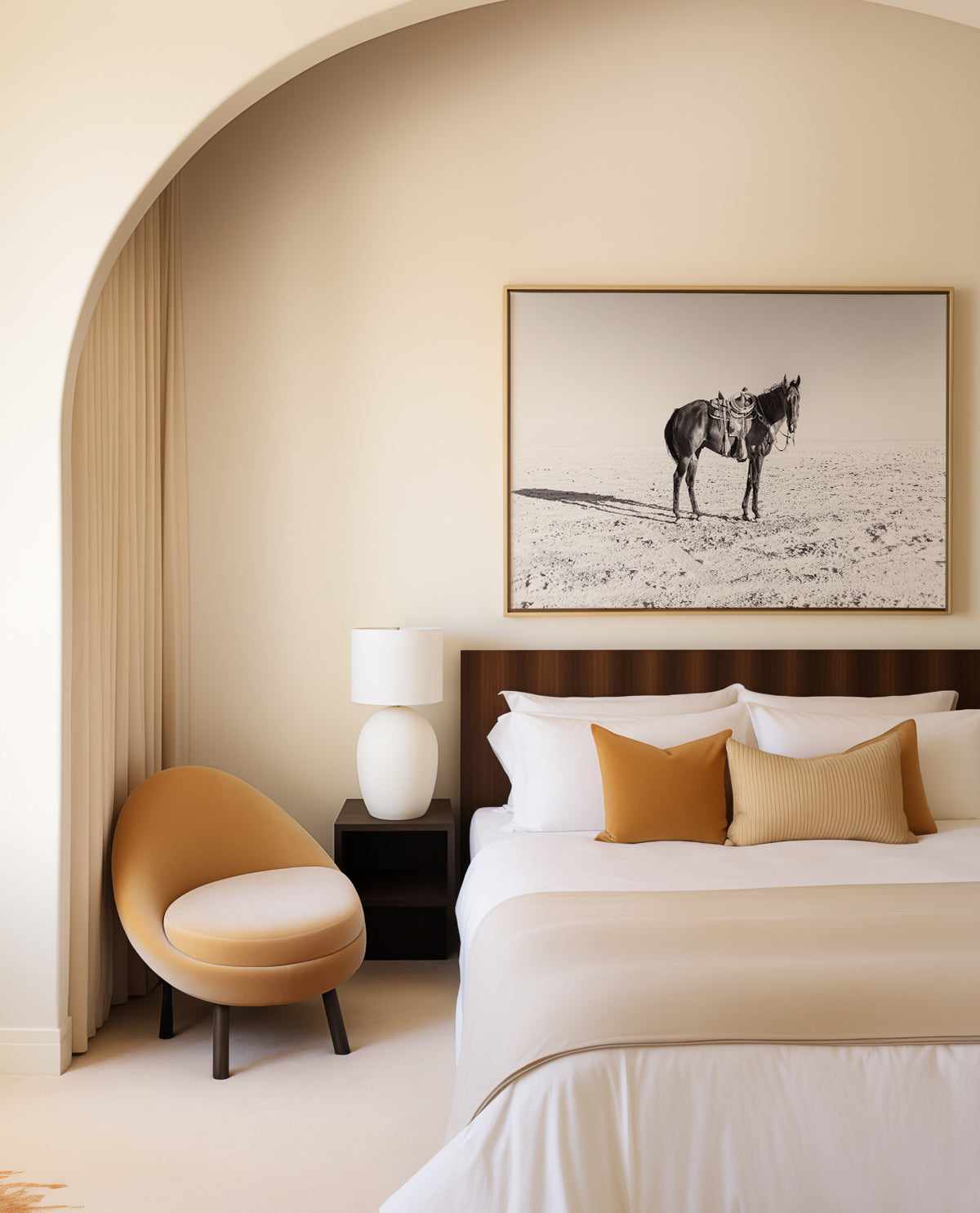 Solo Stang by Rylee Olsen | Framed Canvas Art Print from Olive et Oriel where you can shop wallpaper and artworks online