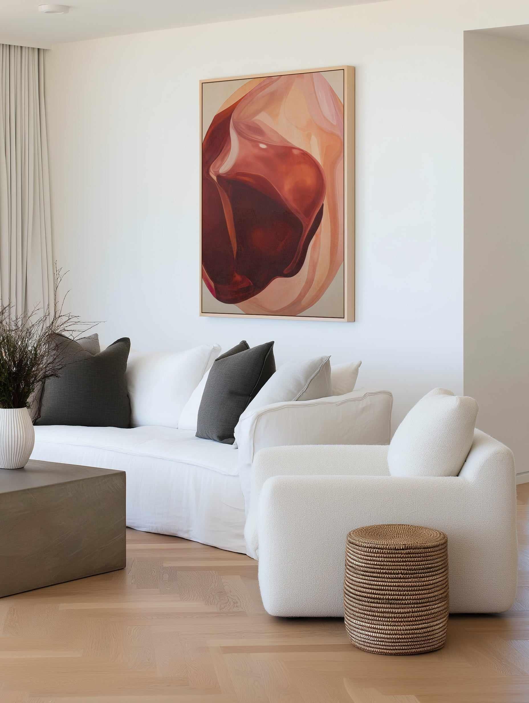 Solvia I | Framed Canvas Art Print from Olive et Oriel where you can shop wallpaper and artworks online