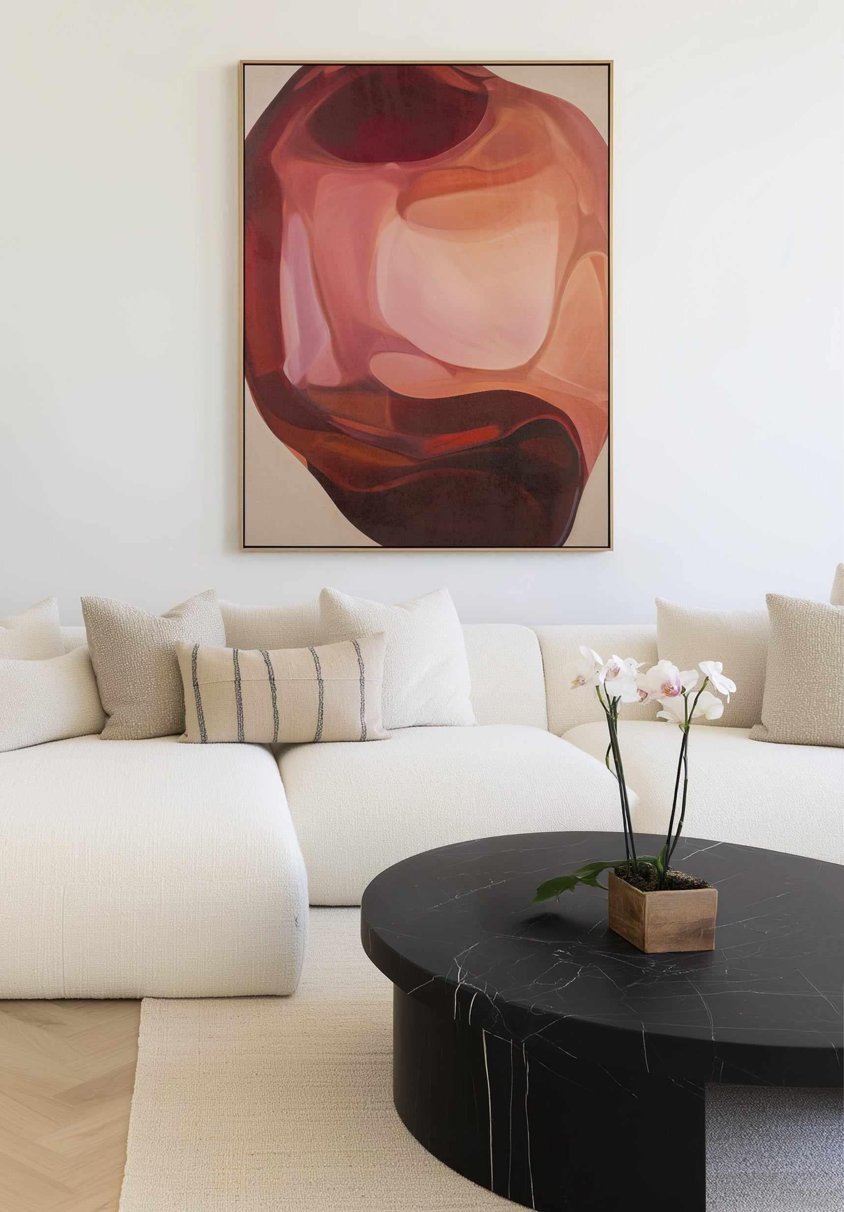 Solvia II | Framed Canvas Art Print from Olive et Oriel where you can shop wallpaper and artworks online