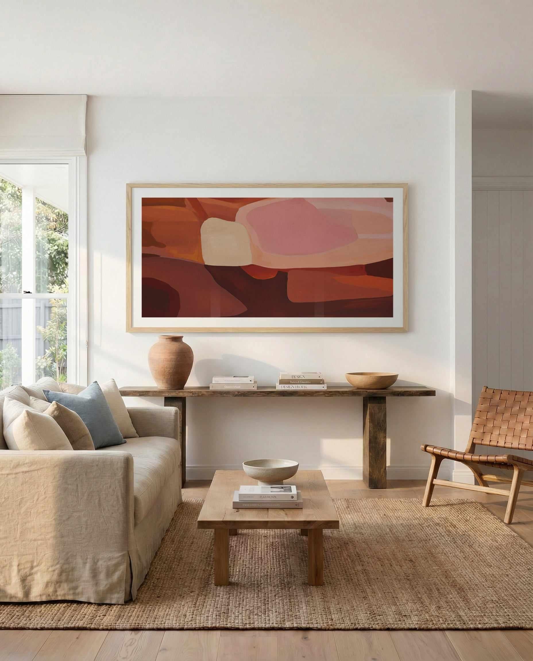 Sombra I LS | Panoramic Art Print from Olive et Oriel where you can shop wallpaper and artworks online