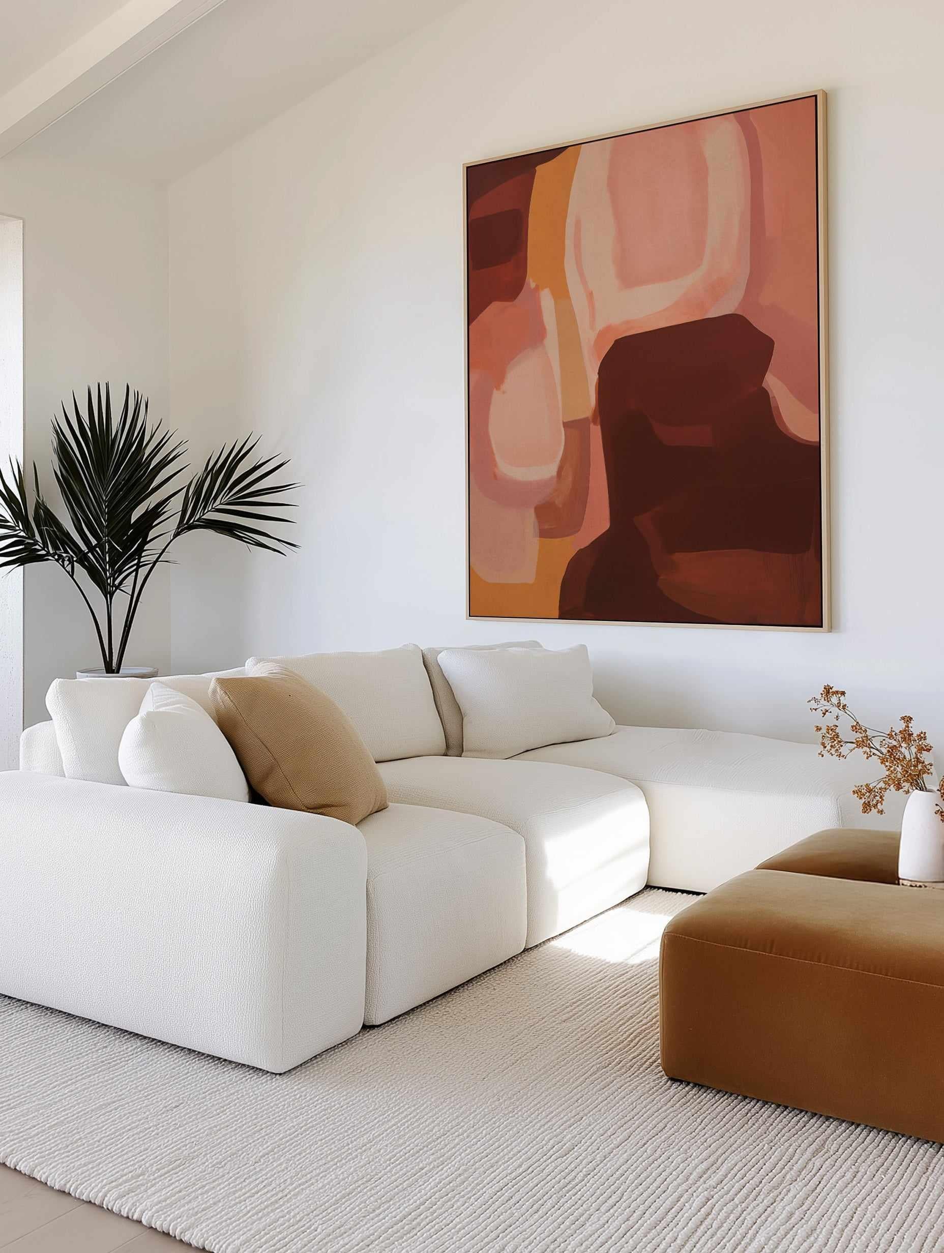 Sombra II | Framed Canvas Art Print from Olive et Oriel where you can shop wallpaper and artworks online