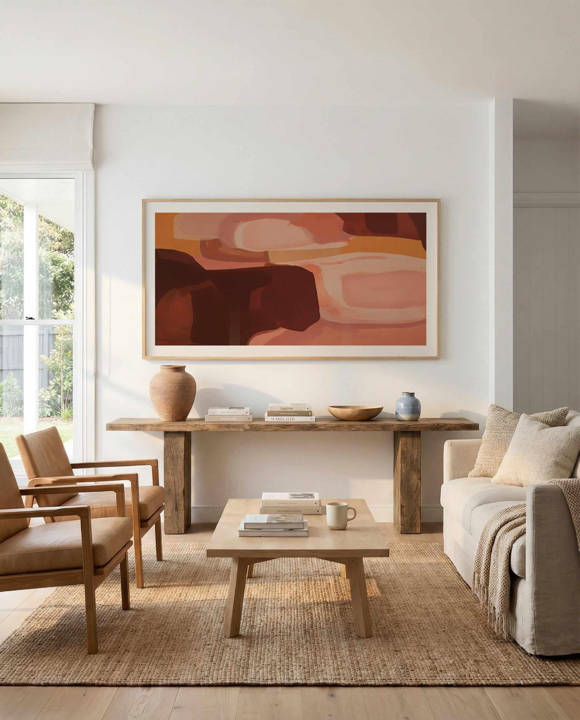 Sombra II LS | Panoramic Art Print from Olive et Oriel where you can shop wallpaper and artworks online