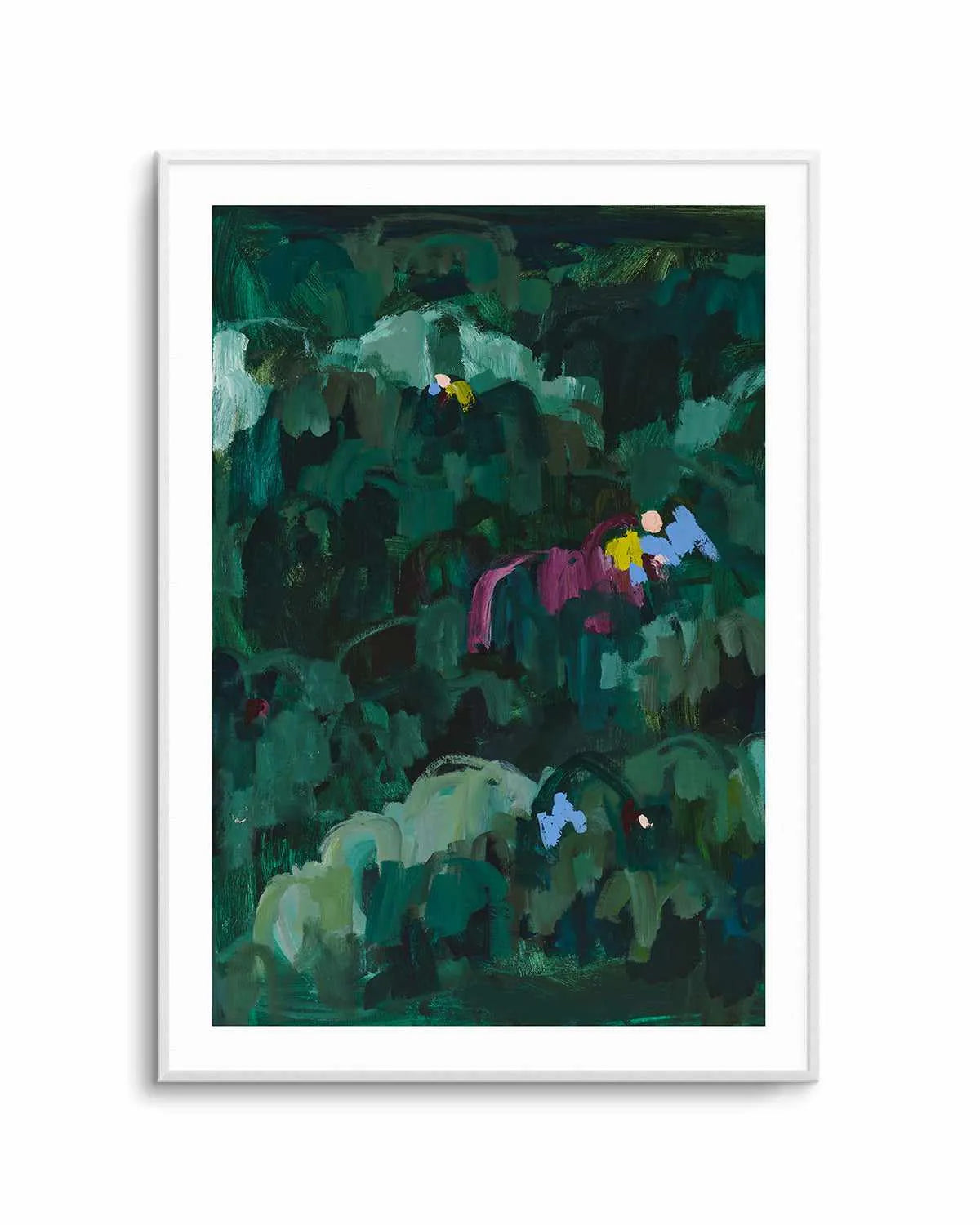 Somewhere in the Jungle I PT by Alicia Benetatos Art Print from Olive et Oriel where you can shop wallpaper and artworks online