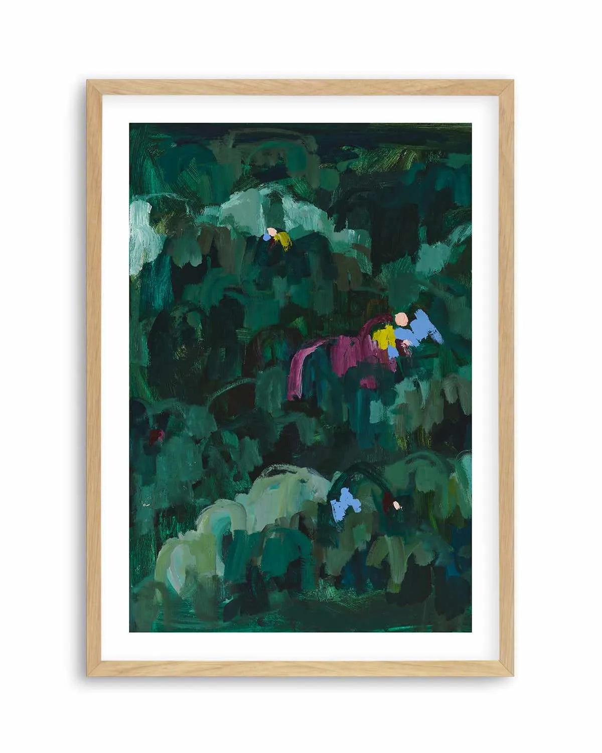 Somewhere in the Jungle I PT by Alicia Benetatos Art Print from Olive et Oriel where you can shop wallpaper and artworks online