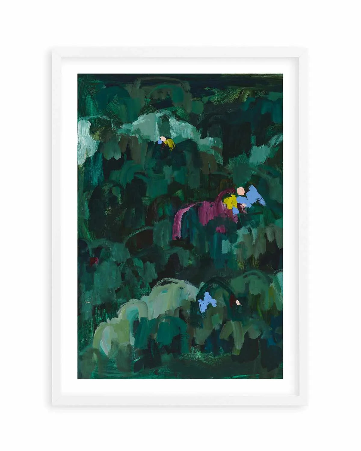 Somewhere in the Jungle I PT by Alicia Benetatos Art Print from Olive et Oriel where you can shop wallpaper and artworks online