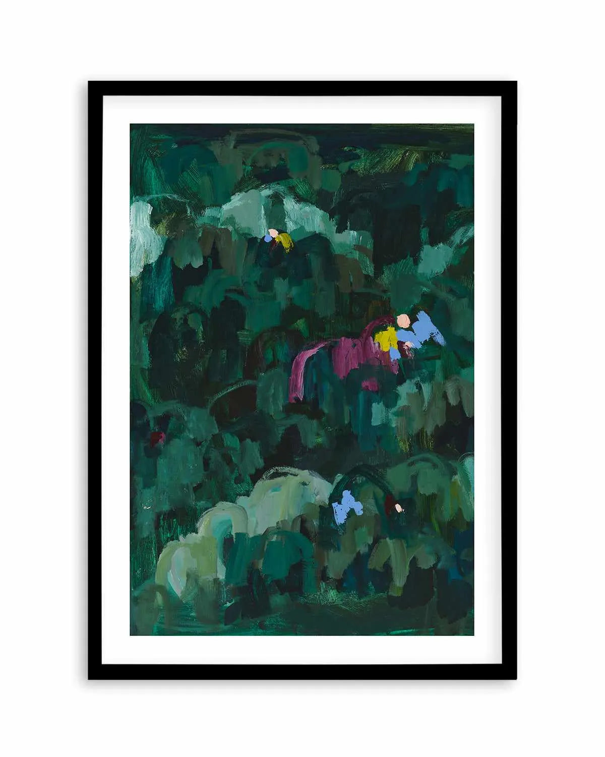 Somewhere in the Jungle I PT by Alicia Benetatos Art Print from Olive et Oriel where you can shop wallpaper and artworks online