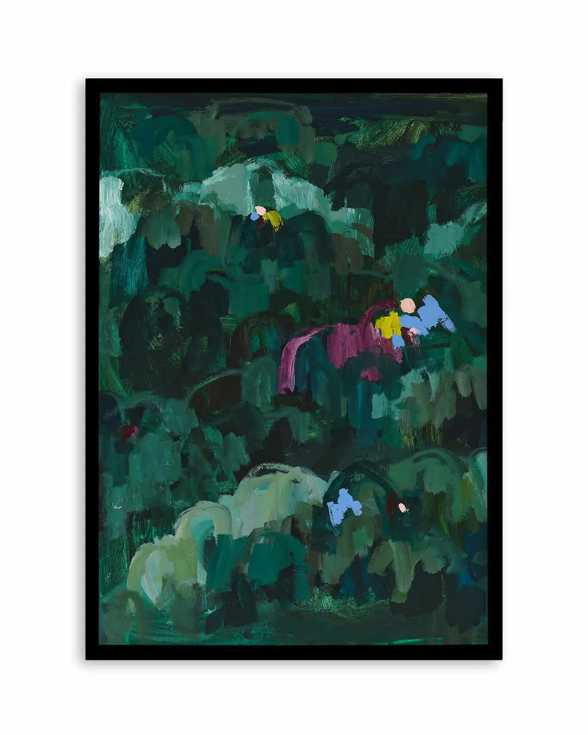 Somewhere in the Jungle I PT by Alicia Benetatos Art Print from Olive et Oriel where you can shop wallpaper and artworks online