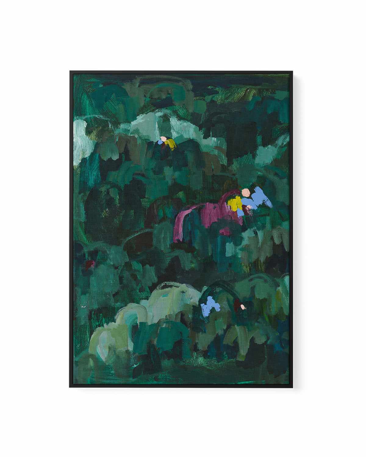 Somewhere in the Jungle I PT by Alicia Benetatos | Framed Canvas Art Print