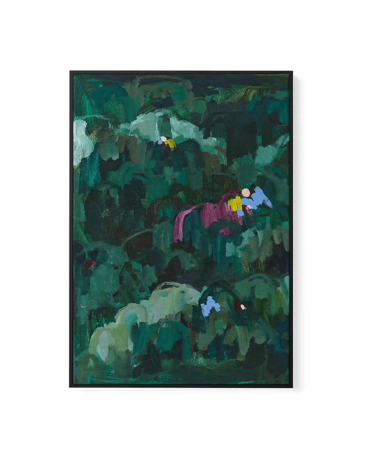 Somewhere in the Jungle I PT by Alicia Benetatos | Framed Canvas Art Print from Olive et Oriel where you can shop wallpaper and artworks online