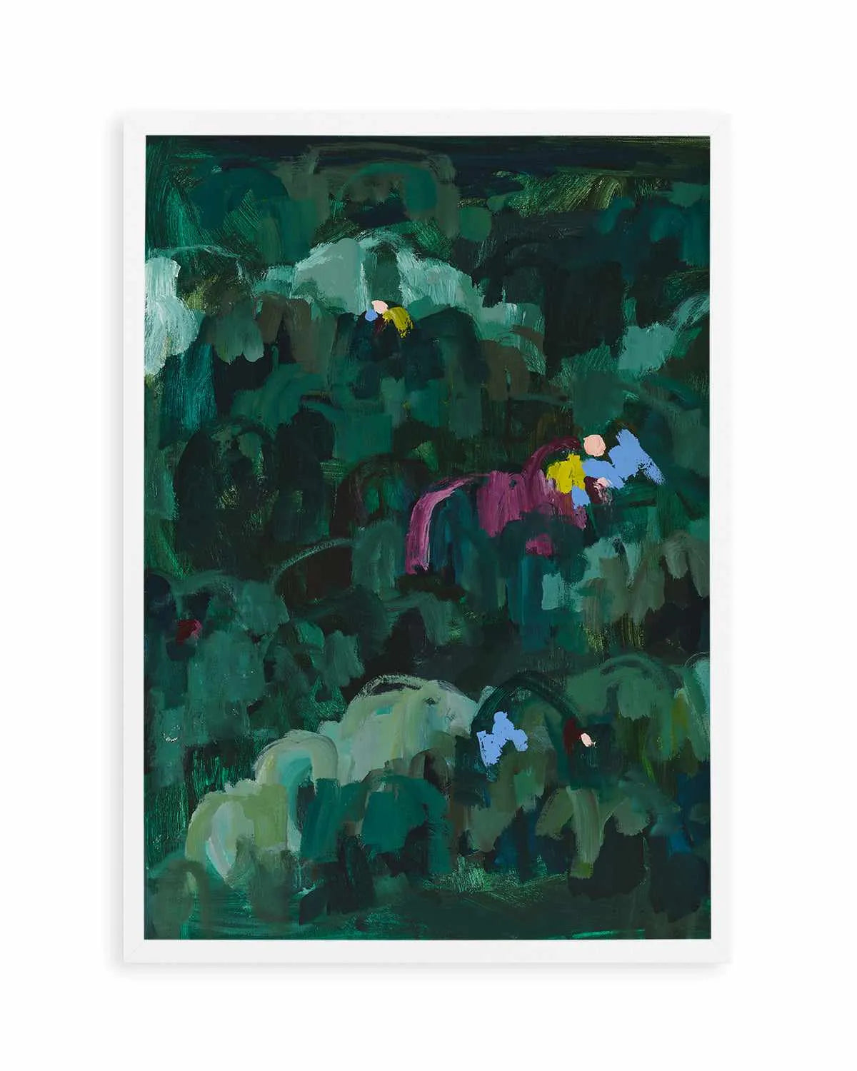 Somewhere in the Jungle I PT by Alicia Benetatos Art Print from Olive et Oriel where you can shop wallpaper and artworks online