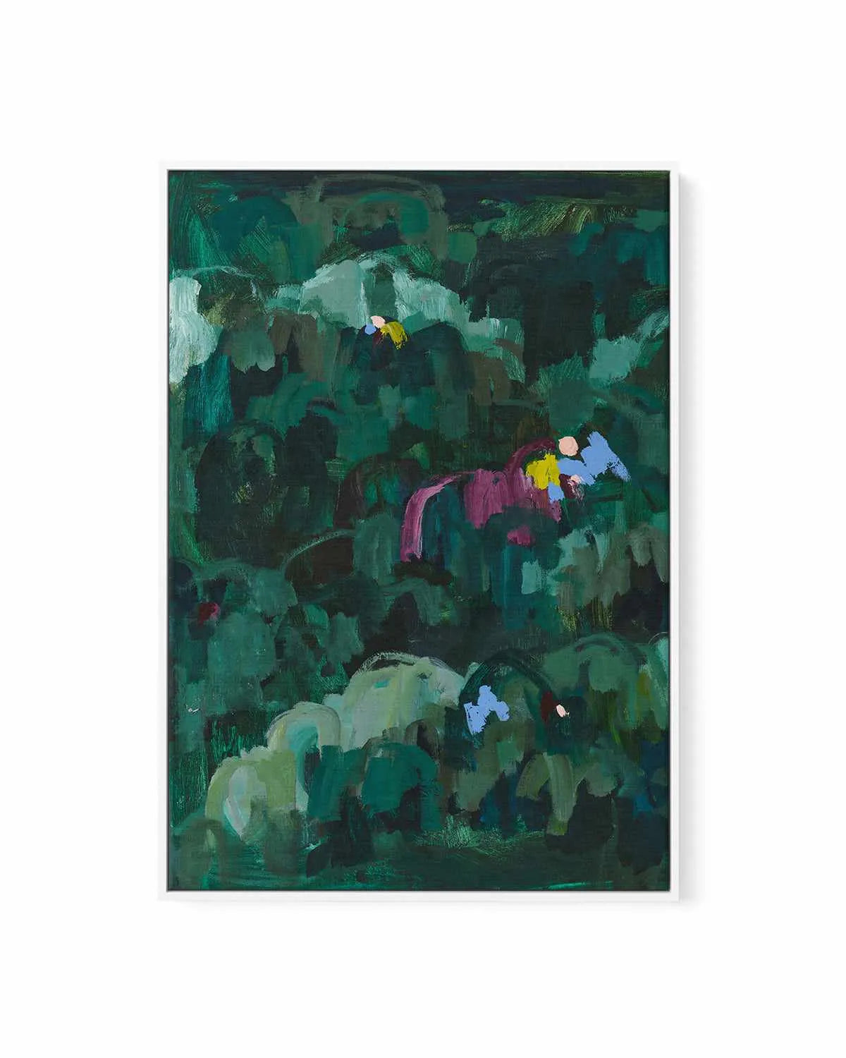 Somewhere in the Jungle I PT by Alicia Benetatos | Framed Canvas Art Print from Olive et Oriel where you can shop wallpaper and artworks online