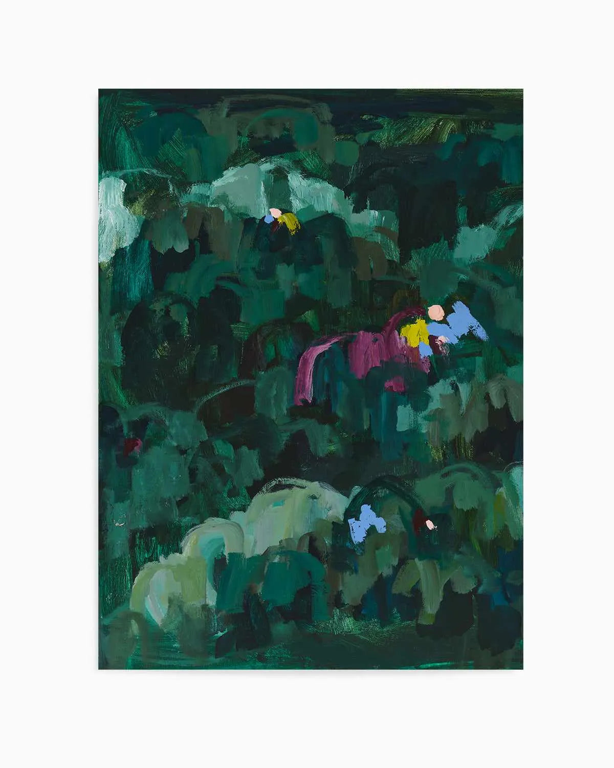 Somewhere in the Jungle I PT by Alicia Benetatos Art Print from Olive et Oriel where you can shop wallpaper and artworks online