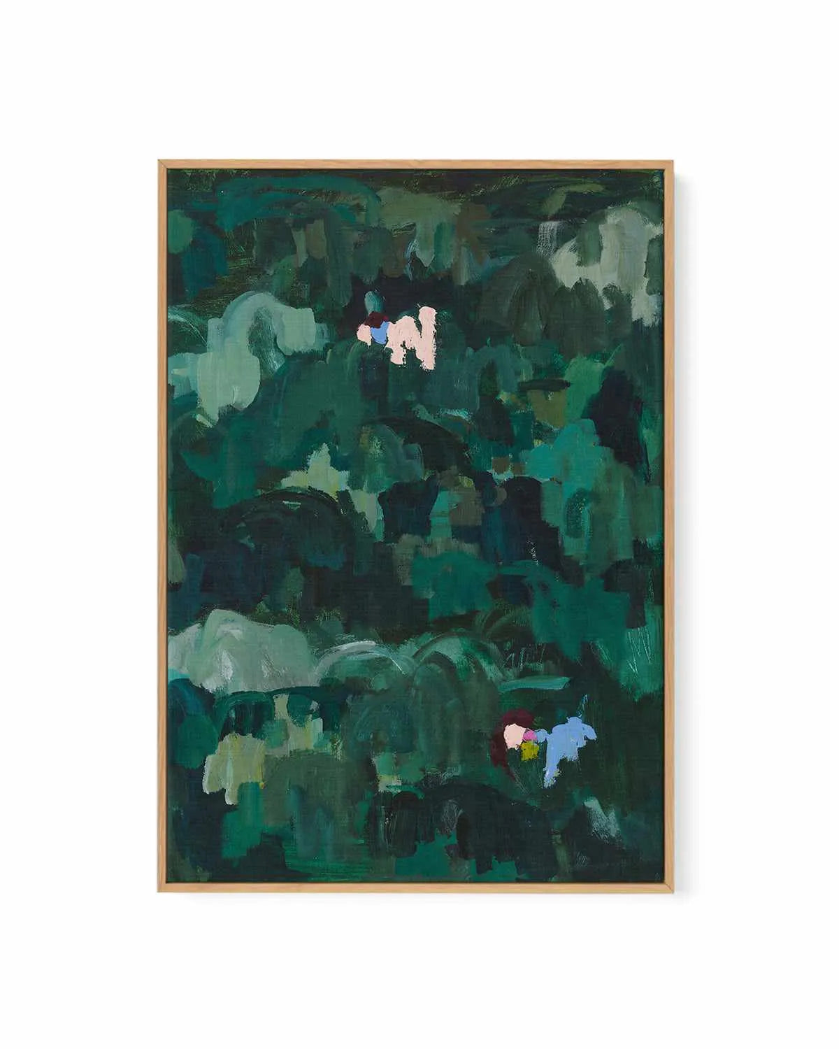 Somewhere in the Jungle II PT by Alicia Benetatos | Framed Canvas Art Print from Olive et Oriel where you can shop wallpaper and artworks online