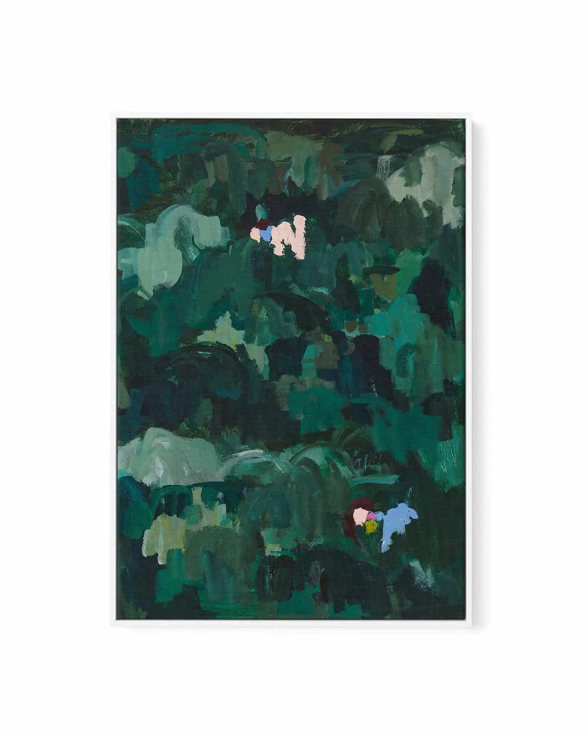 Somewhere in the Jungle II PT by Alicia Benetatos | Framed Canvas Art Print from Olive et Oriel where you can shop wallpaper and artworks online