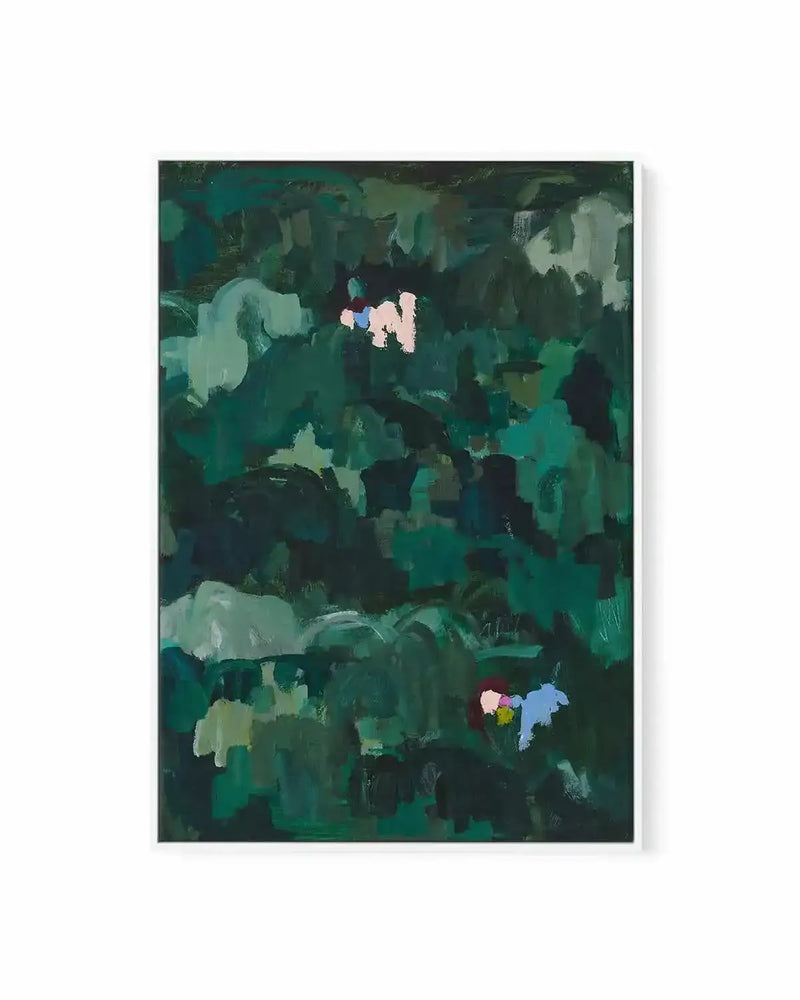 Somewhere in the Jungle II PT by Alicia Benetatos | Framed Canvas Art Print from Olive et Oriel where you can shop wallpaper and artworks online