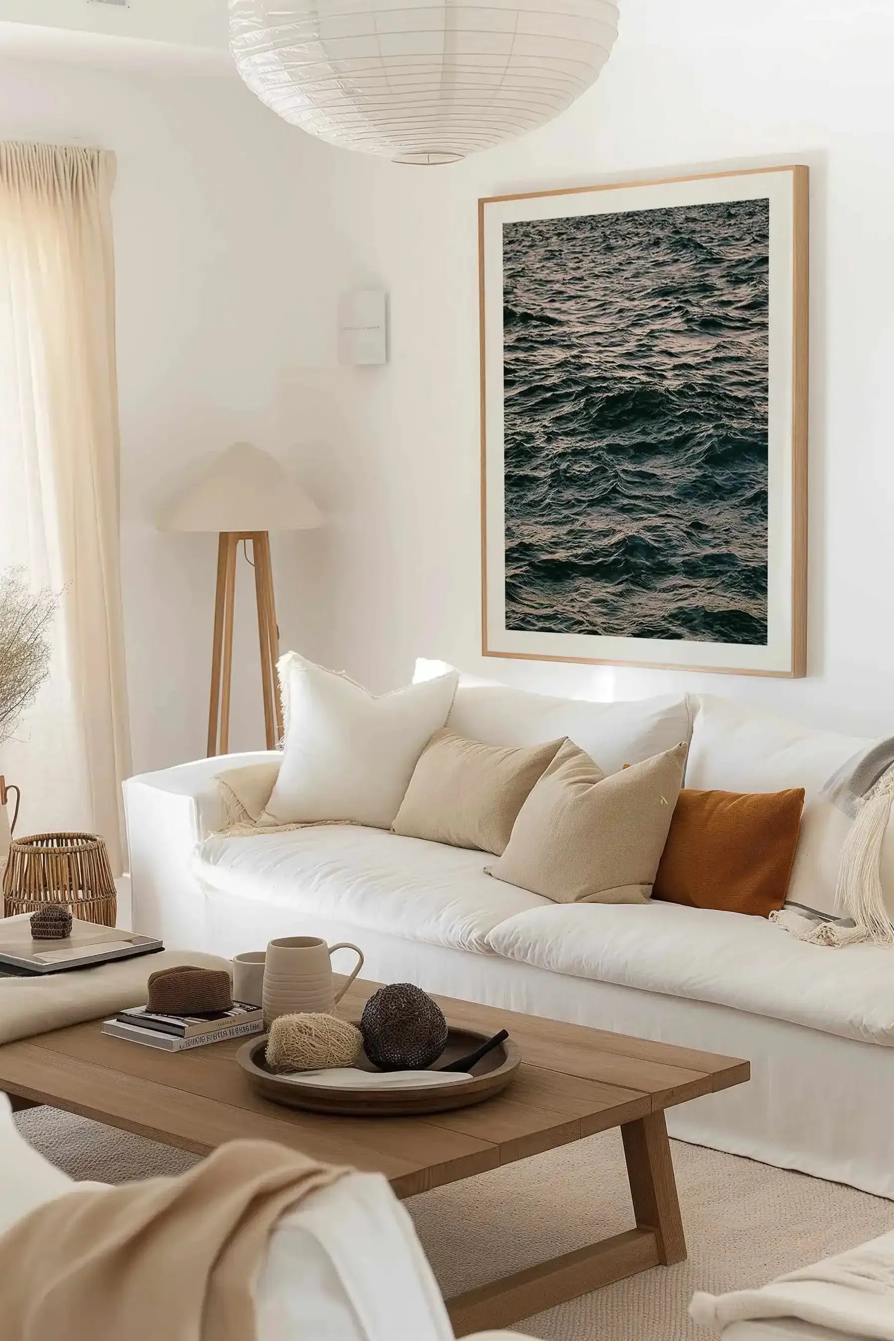 Sorrento Waters, Italy by Jovani Demetrie Art Print from Olive et Oriel where you can shop wallpaper and artworks online