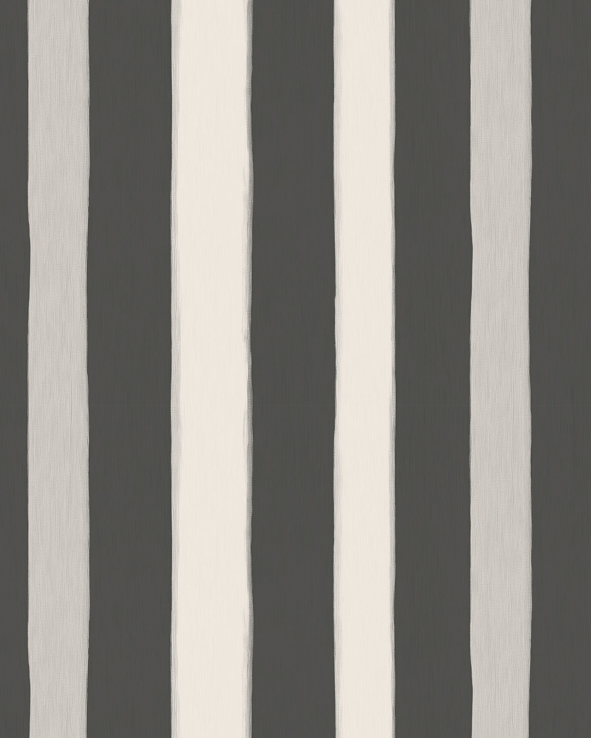 Sorrento Stripe in Charcoal Wallpaper from Olive et Oriel where you can shop wallpaper and artworks online