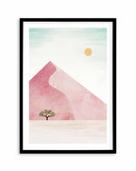 Sossusvlei, Pink Sand Dune by Henry Rivers Art Print