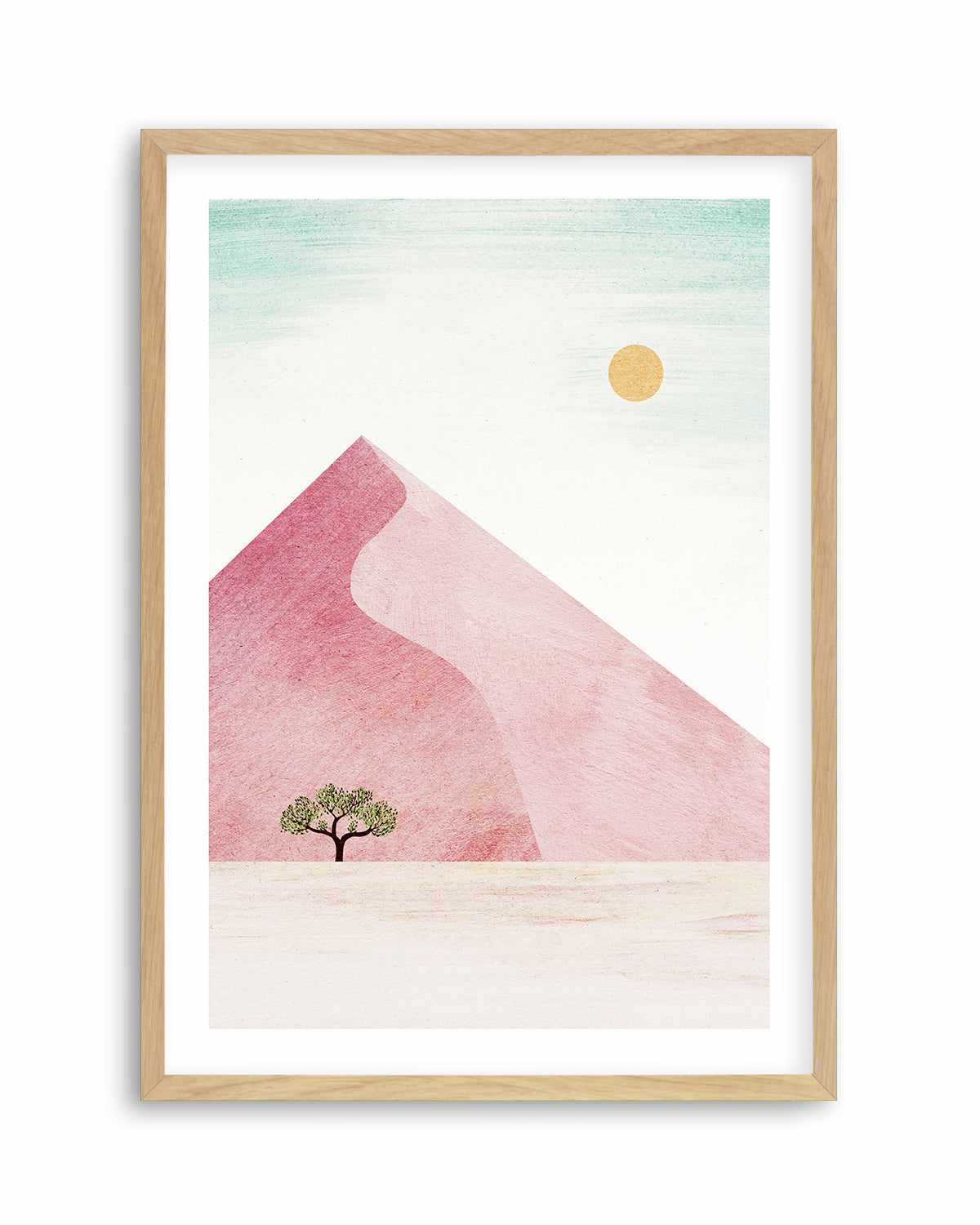 Sossusvlei, Pink Sand Dune by Henry Rivers Art Print