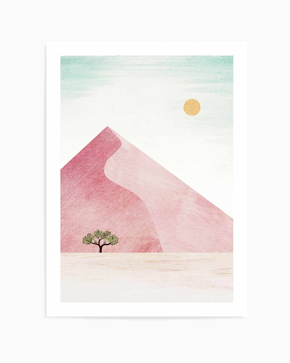 Sossusvlei, Pink Sand Dune by Henry Rivers Art Print