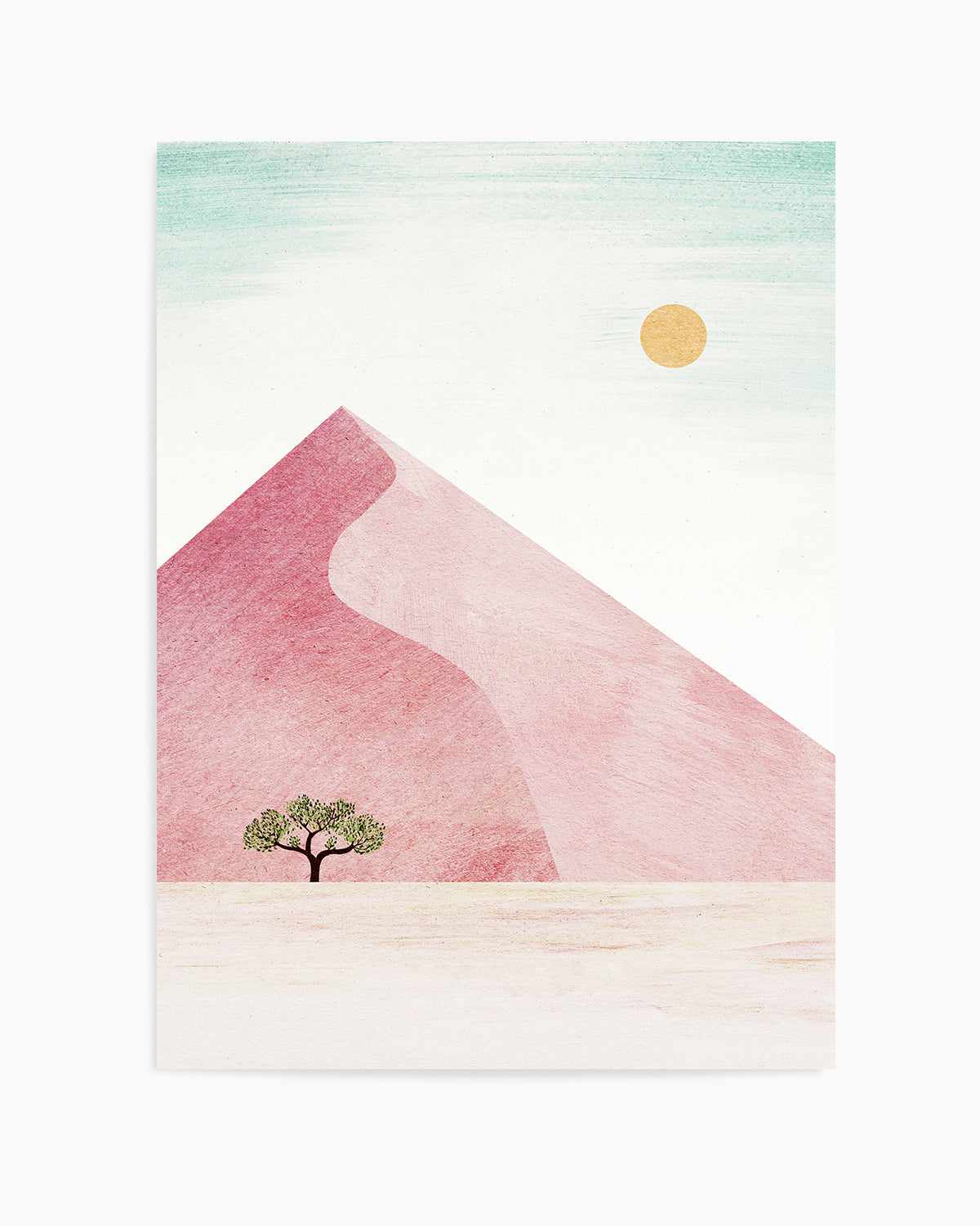 Sossusvlei, Pink Sand Dune by Henry Rivers Art Print