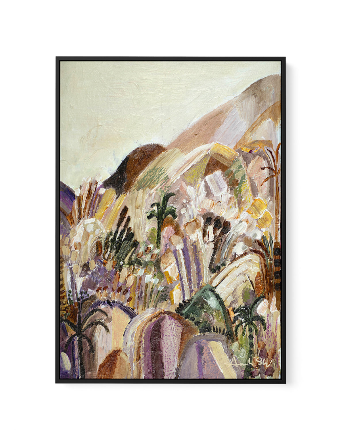 Soul Searching by Amanda Skye | Framed Canvas Art Print from Olive et Oriel where you can shop wallpaper and artworks online