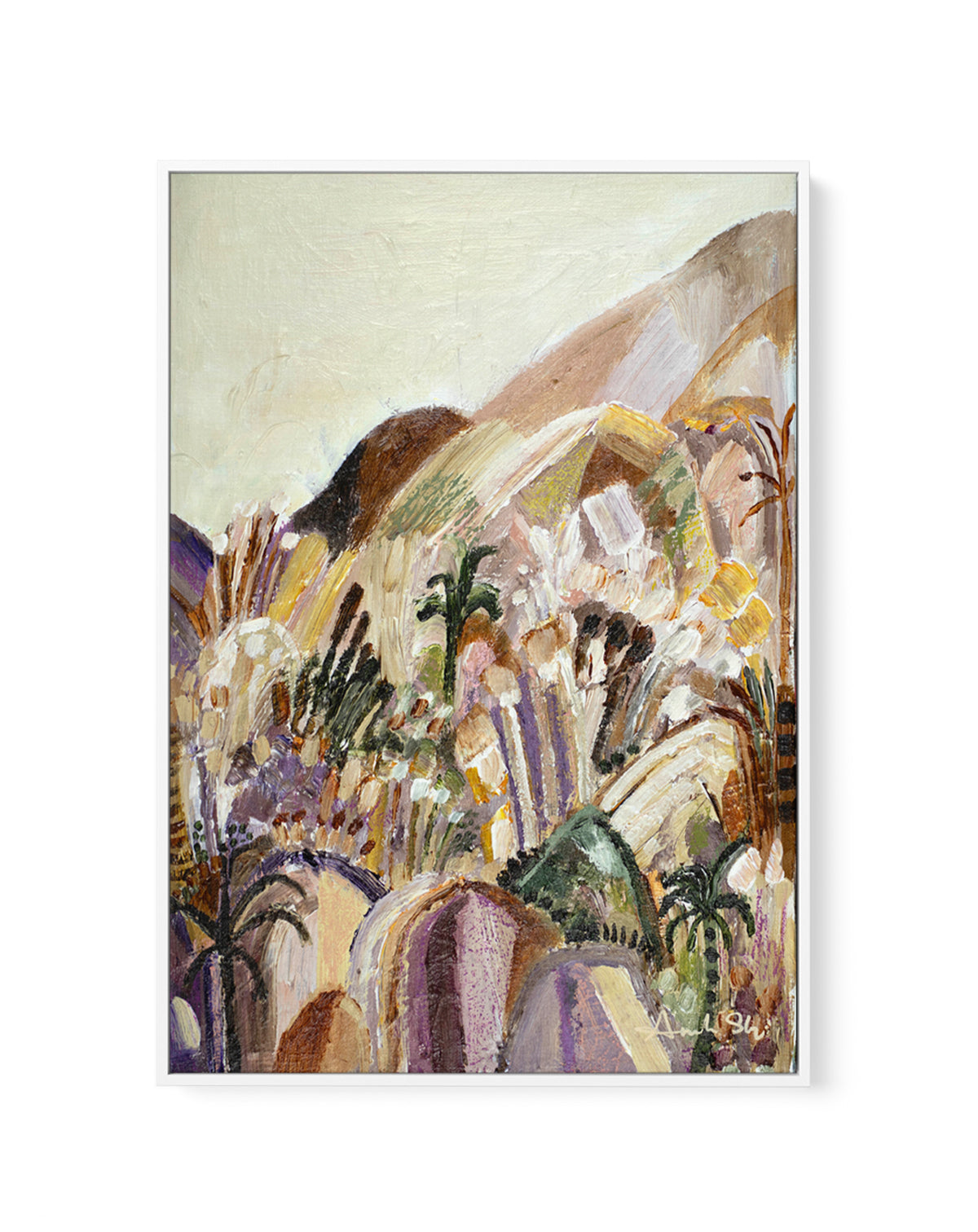 Soul Searching by Amanda Skye | Framed Canvas Art Print from Olive et Oriel where you can shop wallpaper and artworks online