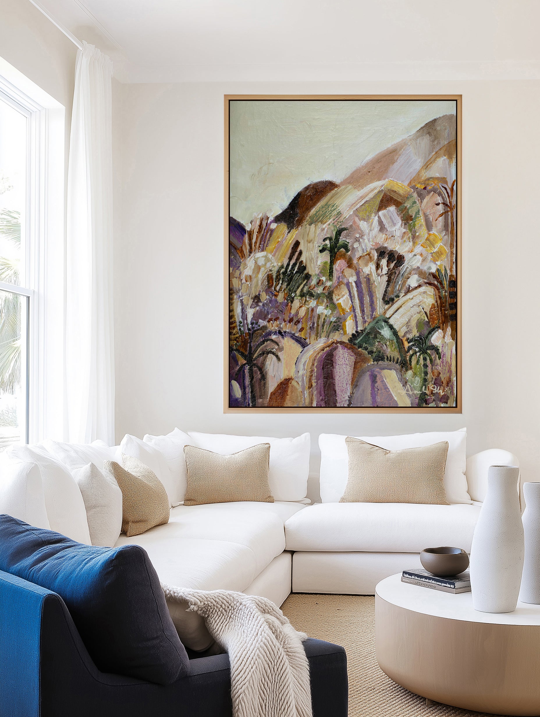 Soul Searching by Amanda Skye | Framed Canvas Art Print from Olive et Oriel where you can shop wallpaper and artworks online