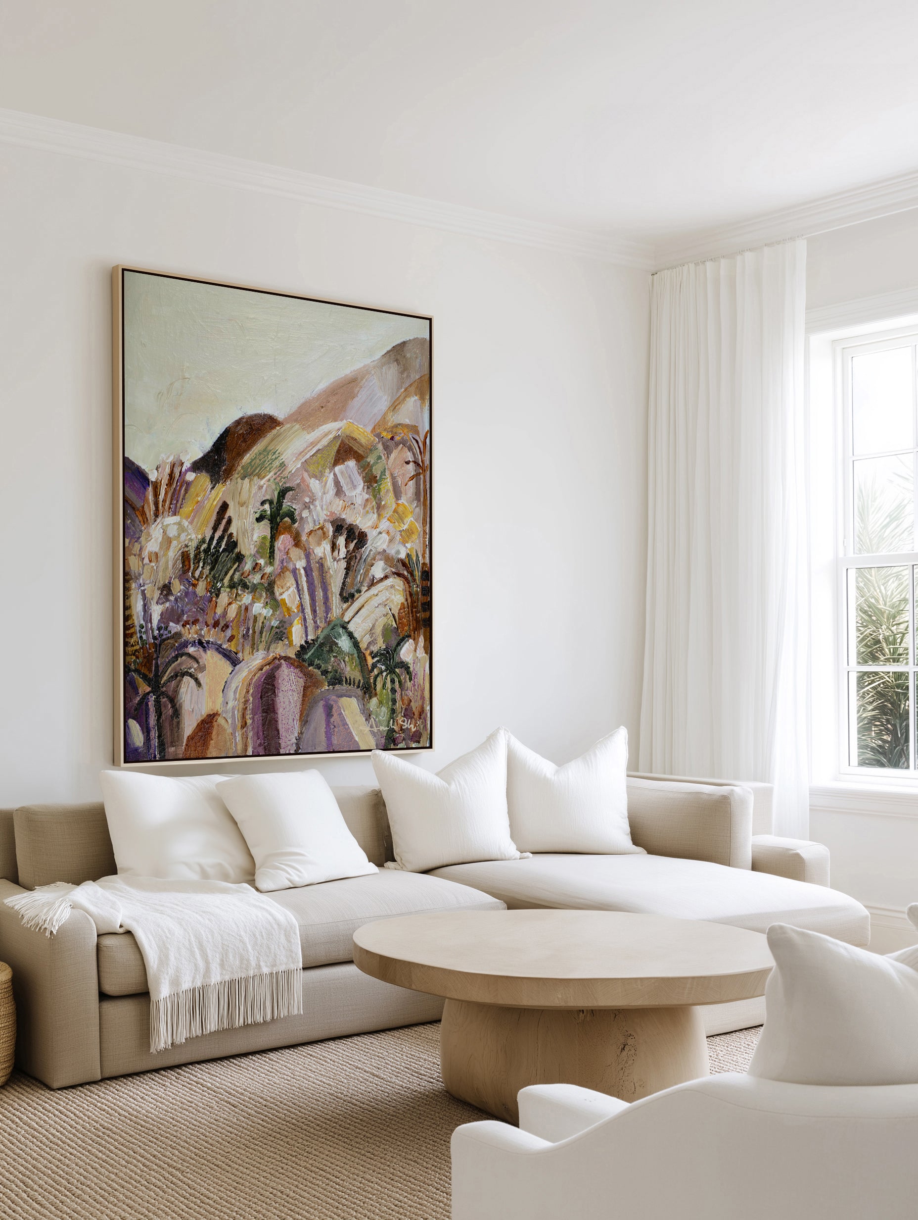 Soul Searching by Amanda Skye | Framed Canvas Art Print from Olive et Oriel where you can shop wallpaper and artworks online