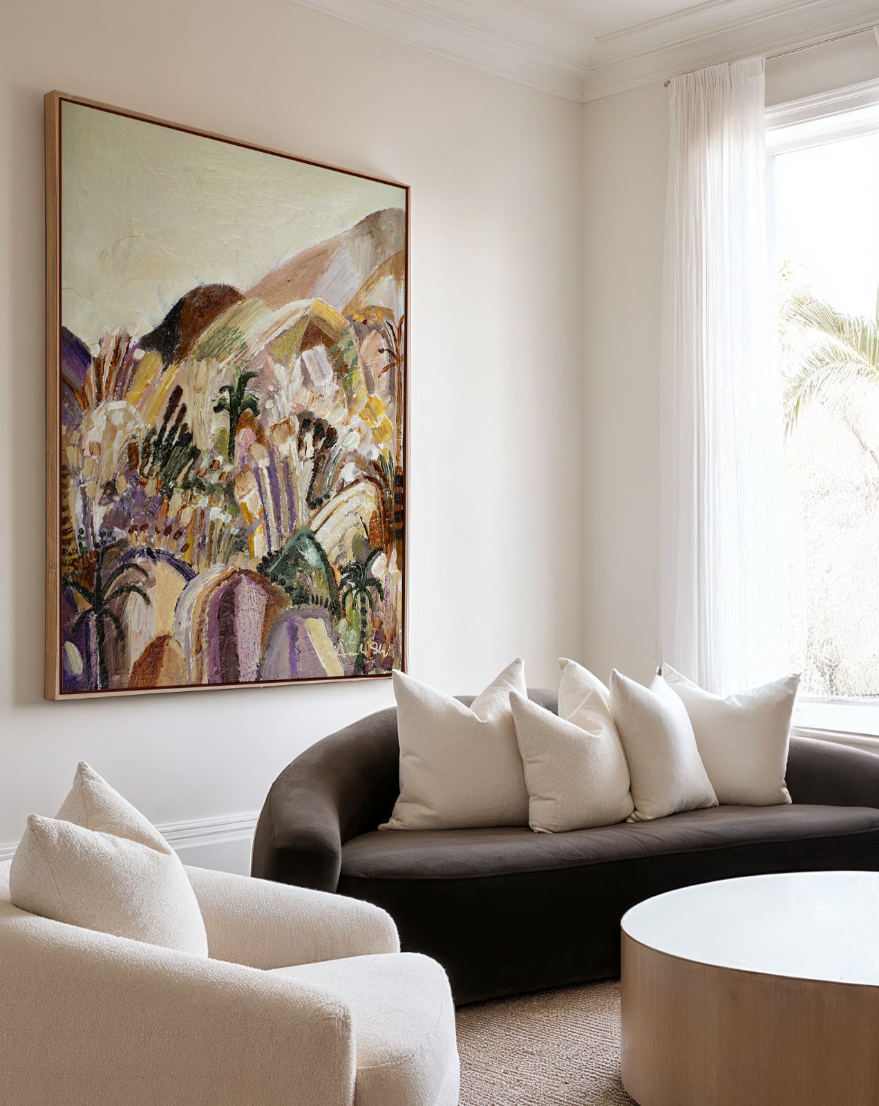 Soul Searching by Amanda Skye | Framed Canvas Art Print from Olive et Oriel where you can shop wallpaper and artworks online