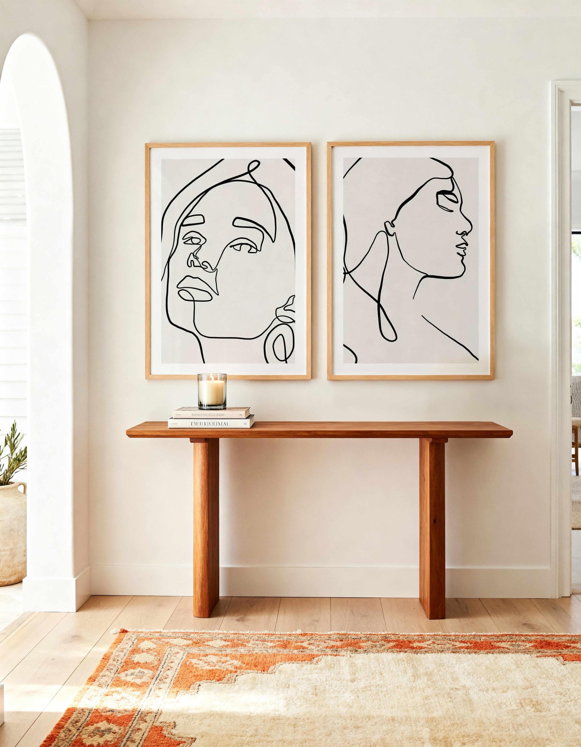 Soul I & II Art Print Set of 2 | Matching Wall Art from Olive et Oriel where you can shop wallpaper and artworks online
