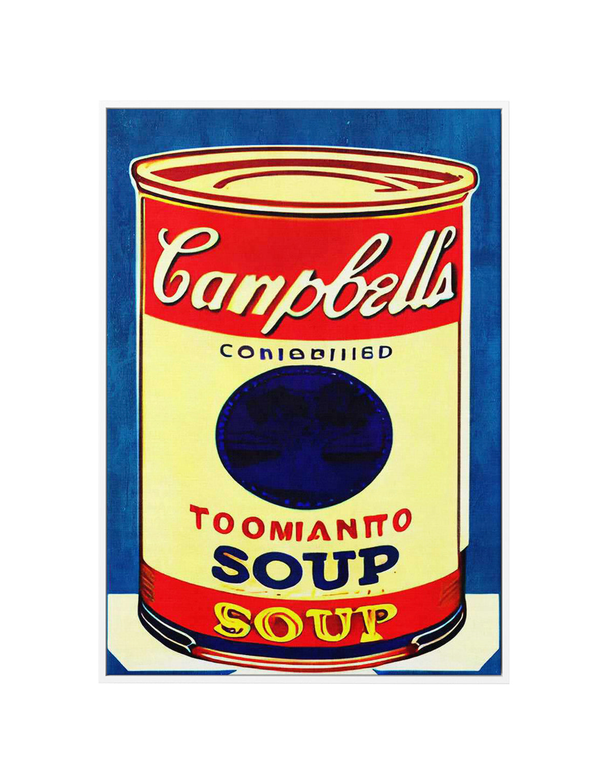Soupe AI La Tomate By Bo Anderson | Framed Canvas Art Print