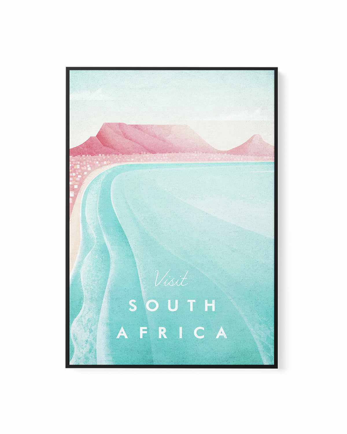 South Africa by Henry Rivers | Framed Canvas Art Print