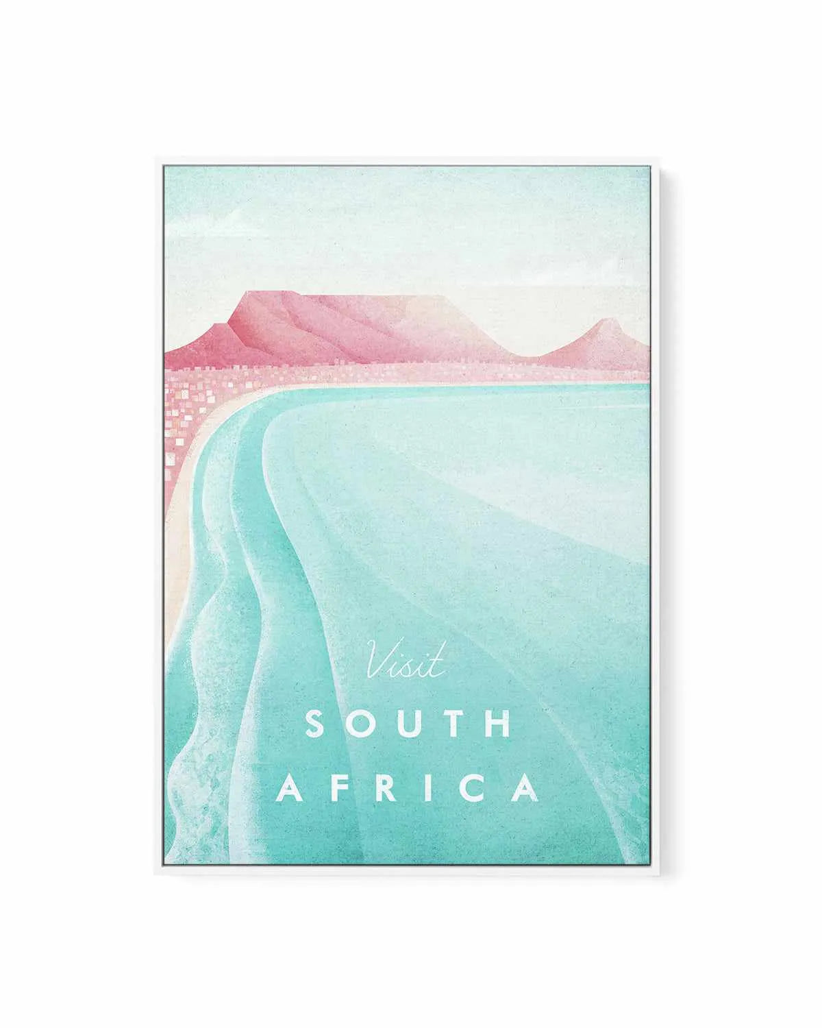 South Africa by Henry Rivers | Framed Canvas Art Print from Olive et Oriel where you can shop wallpaper and artworks online