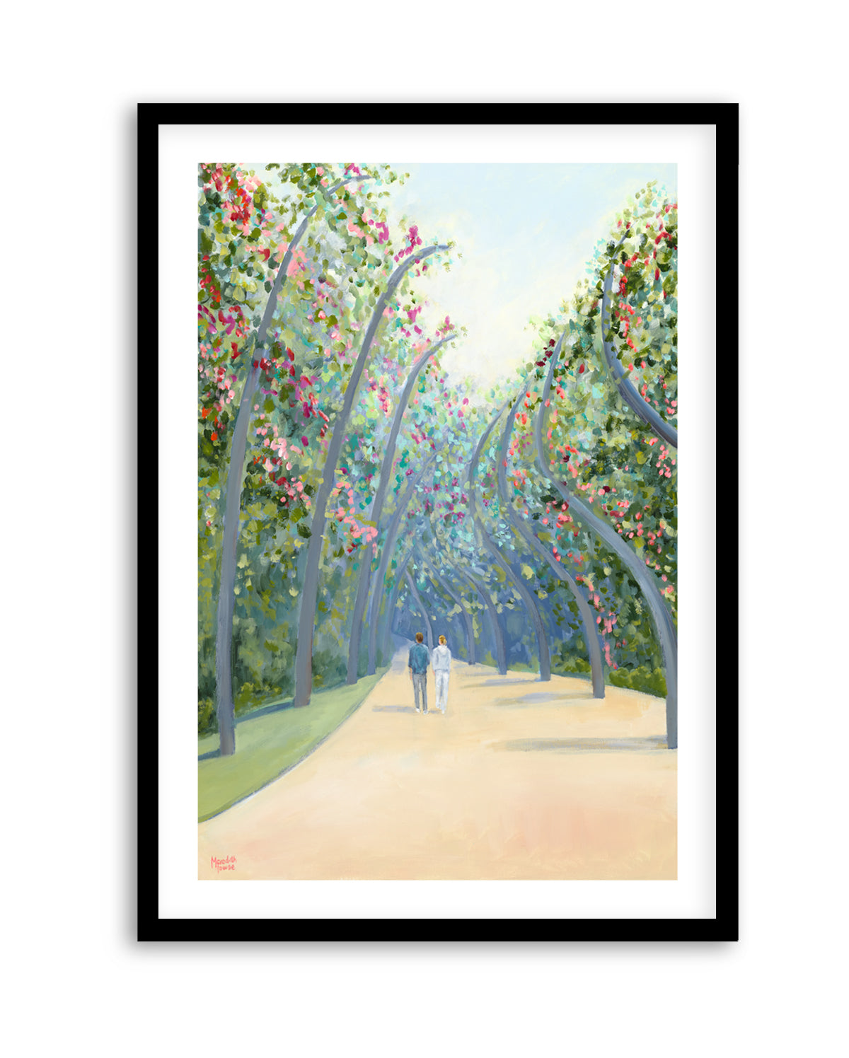 South Bank Arbour Walk by Meredith Howse | Art Print