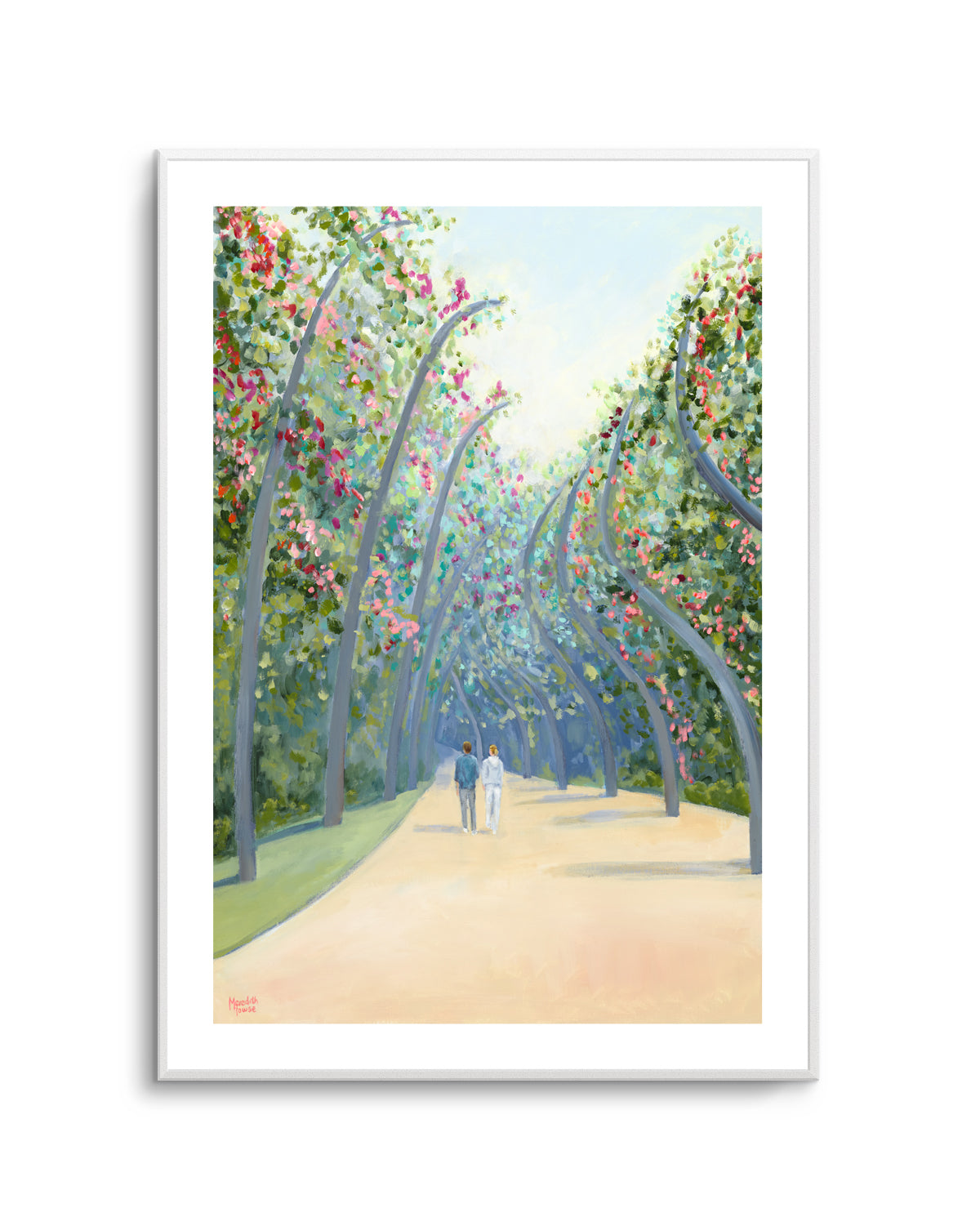 South Bank Arbour Walk by Meredith Howse | Art Print