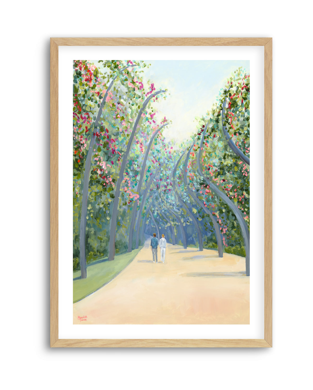 South Bank Arbour Walk by Meredith Howse | Art Print