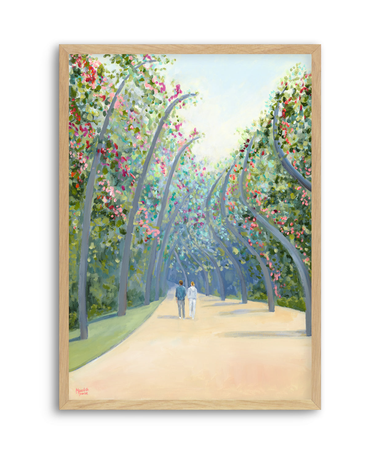 South Bank Arbour Walk by Meredith Howse | Art Print