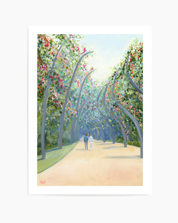 South Bank Arbour Walk by Meredith Howse | Art Print