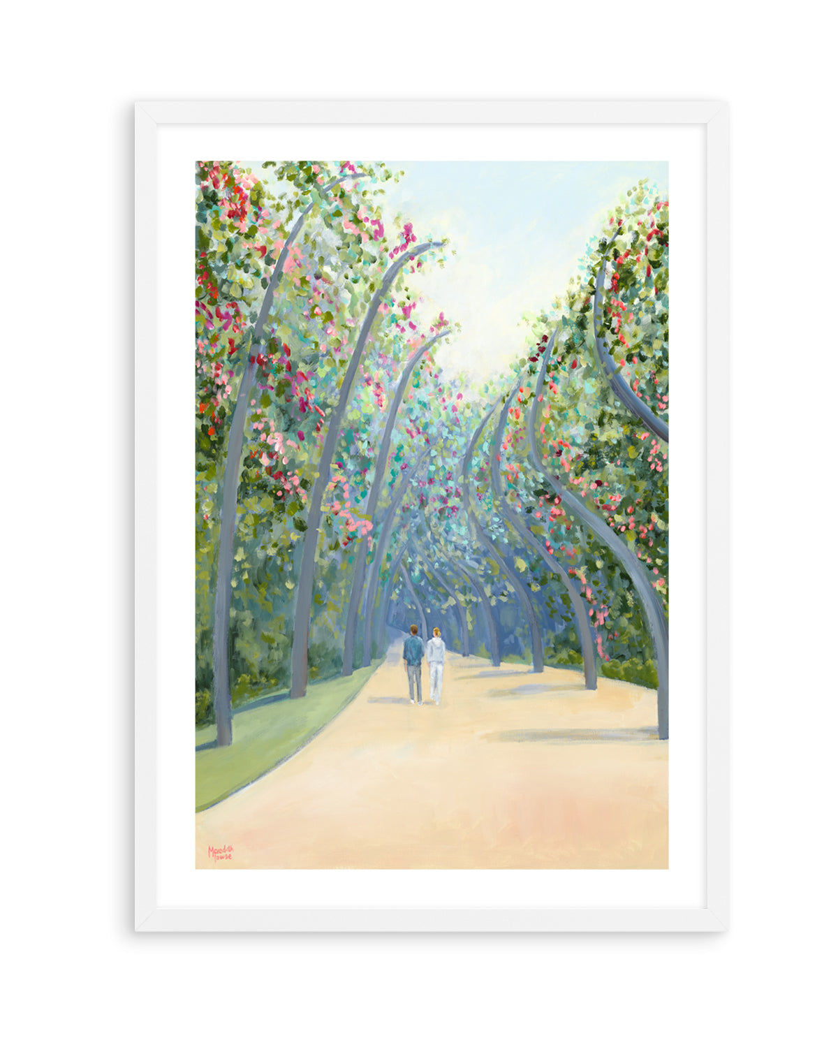 South Bank Arbour Walk by Meredith Howse | Art Print