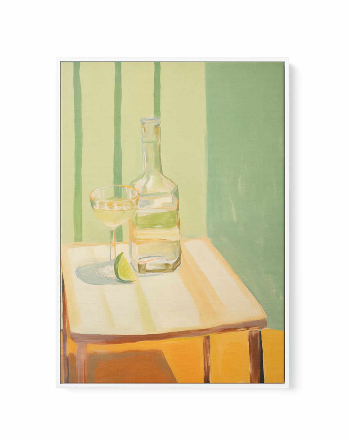 South of the Boarder I | Framed Canvas Art Print from Olive et Oriel where you can shop wallpaper and artworks online